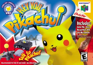 Hey You, Pikachu! cover art