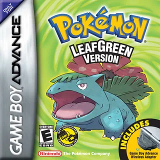 Pokemon FireRed and LeafGreen cover art