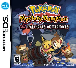 Pokemon Mystery Dungeon: Explorers of Time and Darkness cover art