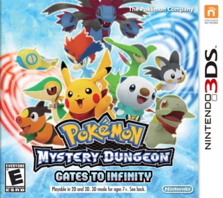 Pokemon Mystery Dungeon: Gates to Infinity cover art