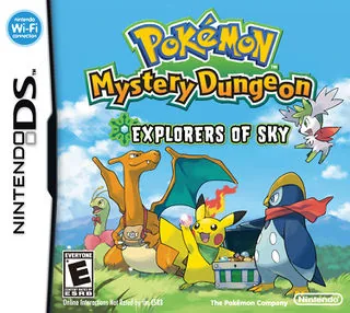 Pokemon Mystery Dungeon: Explorers of Sky cover art