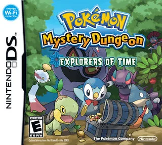 Pokemon Mystery Dungeon: Explorers of Time and Darkness cover art