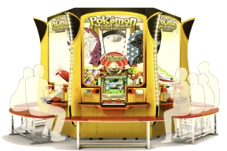 Pokemon Medal World cabinet photo