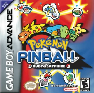 Pokemon Pinball: Ruby & Sapphire cover art