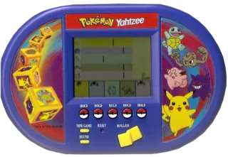 Pokemon Electronic Hand-Held Yahtzee cover art