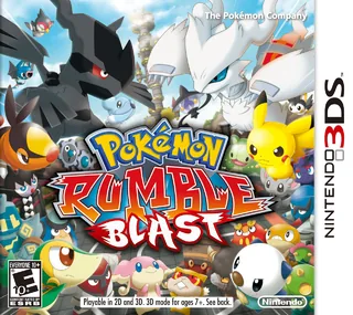 Pokemon Rumble Blast cover art