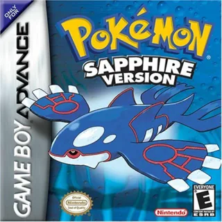 Pokemon Ruby and Sapphire cover art