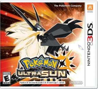 Pokemon Ultra Sun and Ultra Moon cover art