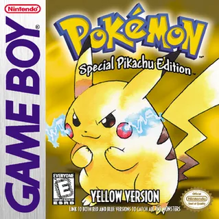 Pokemon Yellow cover art