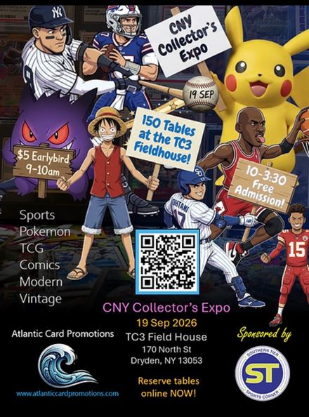Flyer for CNY Collector's Expo, September 19, 2026