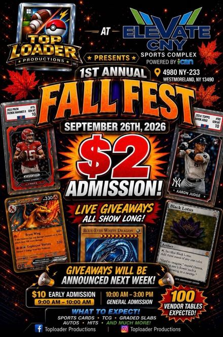 Flyer for 1st Annual Fall Fest, September 26, 2026