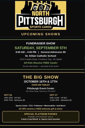 Flyer for The Big Show, October 17, 2026. Opens larger