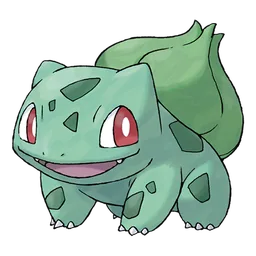 Bulbasaur, official artwork