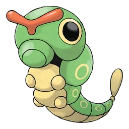 Caterpie, official artwork