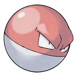 Voltorb, official artwork