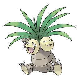 Exeggutor, official artwork