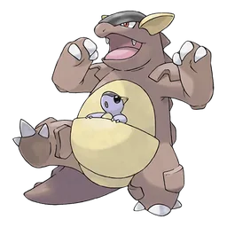 Kangaskhan, official artwork