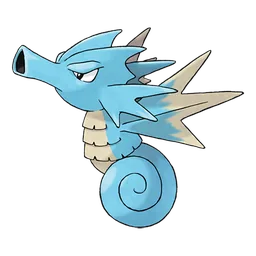 Seadra, official artwork