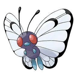 Butterfree, official artwork