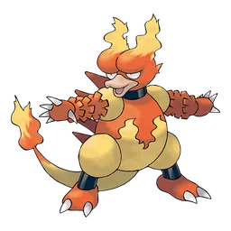 Magmar, official artwork