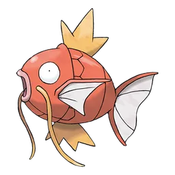 Magikarp, official artwork