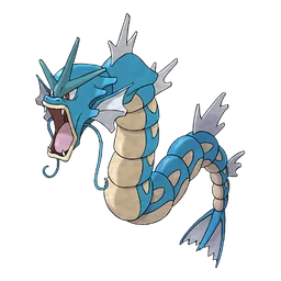 Gyarados, official artwork