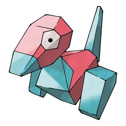 Porygon, official artwork