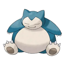 Snorlax, official artwork