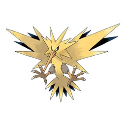Zapdos, official artwork