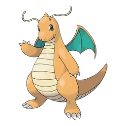 Dragonite, official artwork