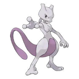 Mewtwo, official artwork