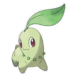 Chikorita, official artwork