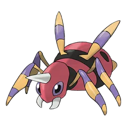 Ariados, official artwork
