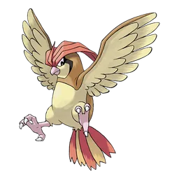 Pidgeotto, official artwork