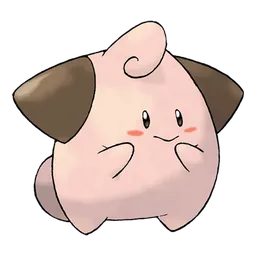 Cleffa, official artwork