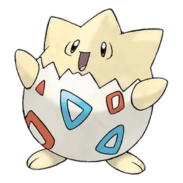Togepi, official artwork