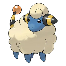 Mareep, official artwork
