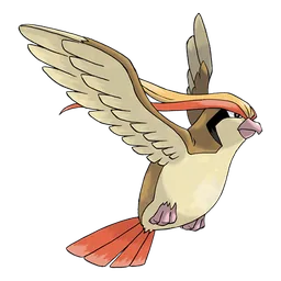 Pidgeot, official artwork
