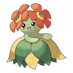 Bellossom, official artwork