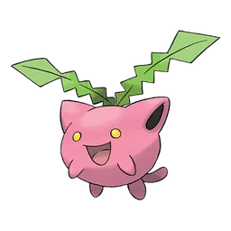 Hoppip, official artwork