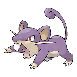 Rattata, official artwork