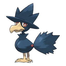 Murkrow, official artwork