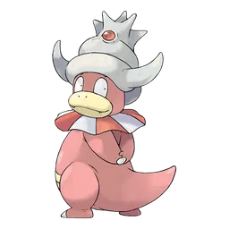 Slowking, official artwork