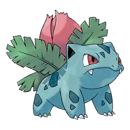 Ivysaur, official artwork
