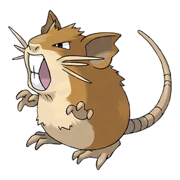 Raticate, official artwork