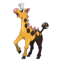 Girafarig, official artwork