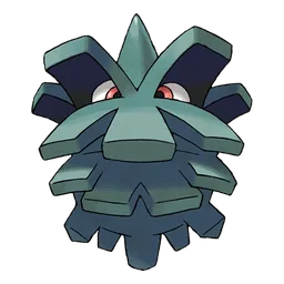 Pineco, official artwork