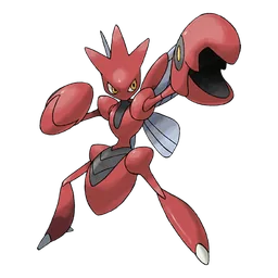Scizor, official artwork