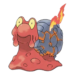 Magcargo, official artwork