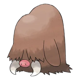 Piloswine, official artwork